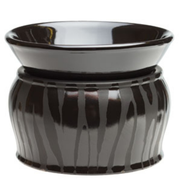 SCENTSY | BLACK ZEBRA ELEMENT WARMER - Picture 1 of 2
